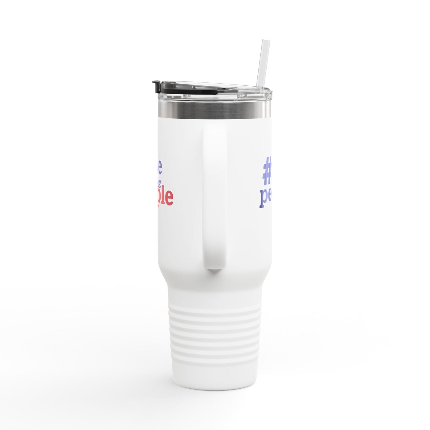 #wethepeople - Design40oz Insulated Travel Mug -  Perfect for Coffee Lovers & Activists