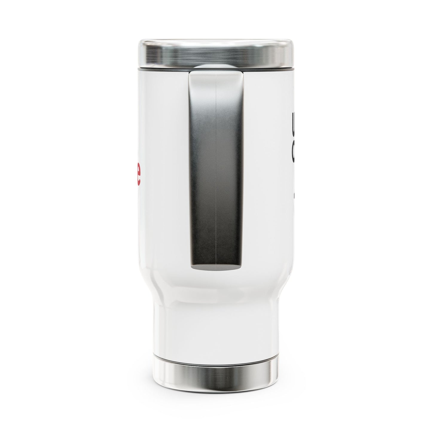 JUDGES PROTECT OUR FREEDOM  Inspirational Stainless Steel Travel Mug - 14oz with Handle - Perfect for Coffee Lovers & Judges Appreciation