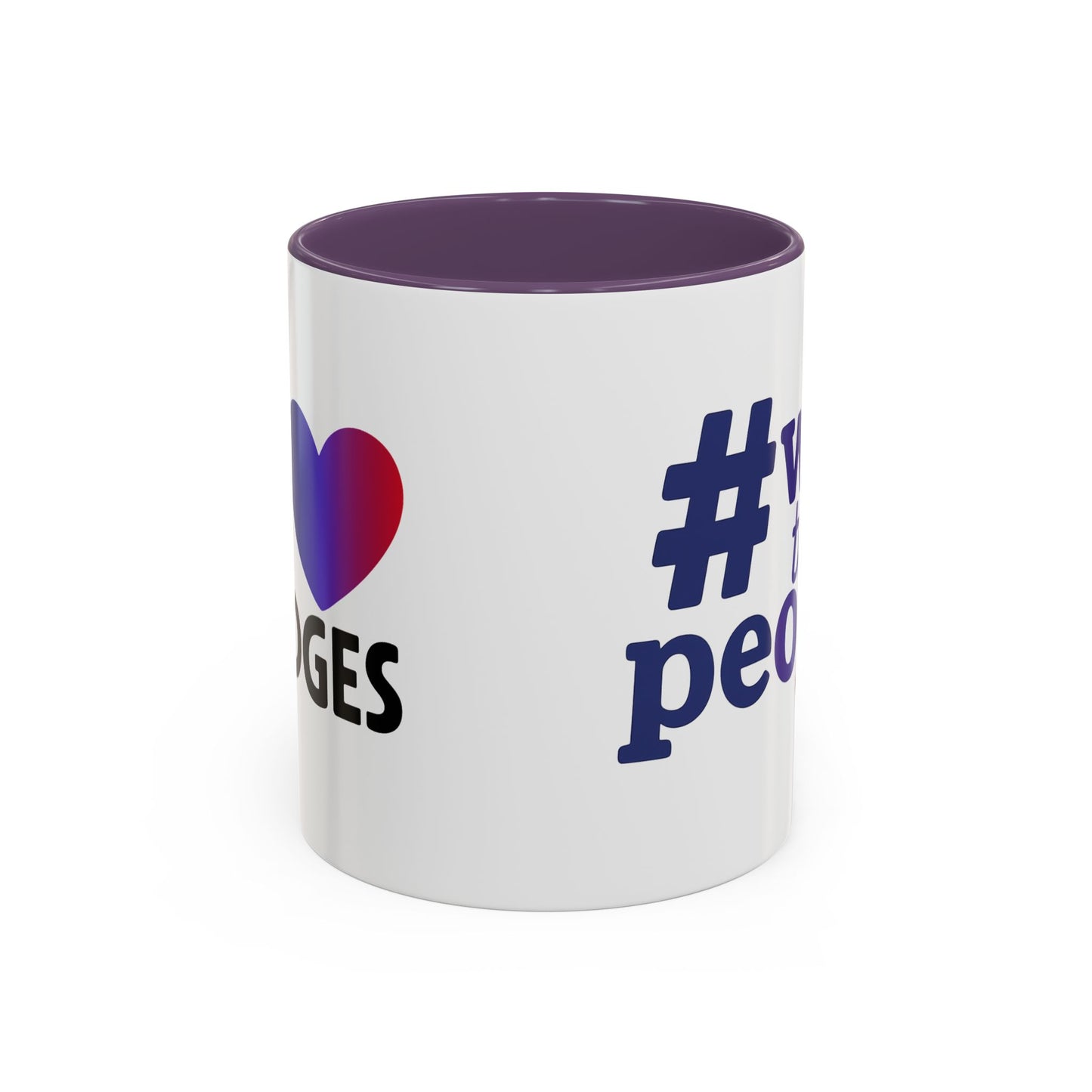 #wethepeople Inspiring Accent Coffee Mug