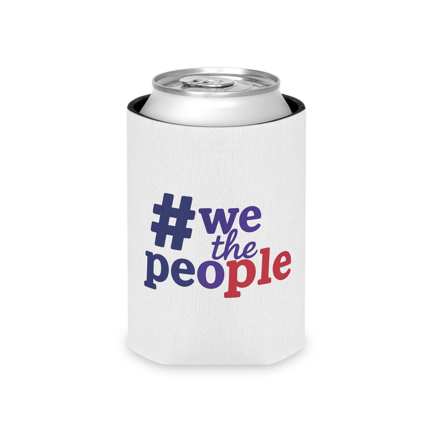 #wethepeople Patriotic Can Cooler -  Drink Holder for Celebrations and Parties