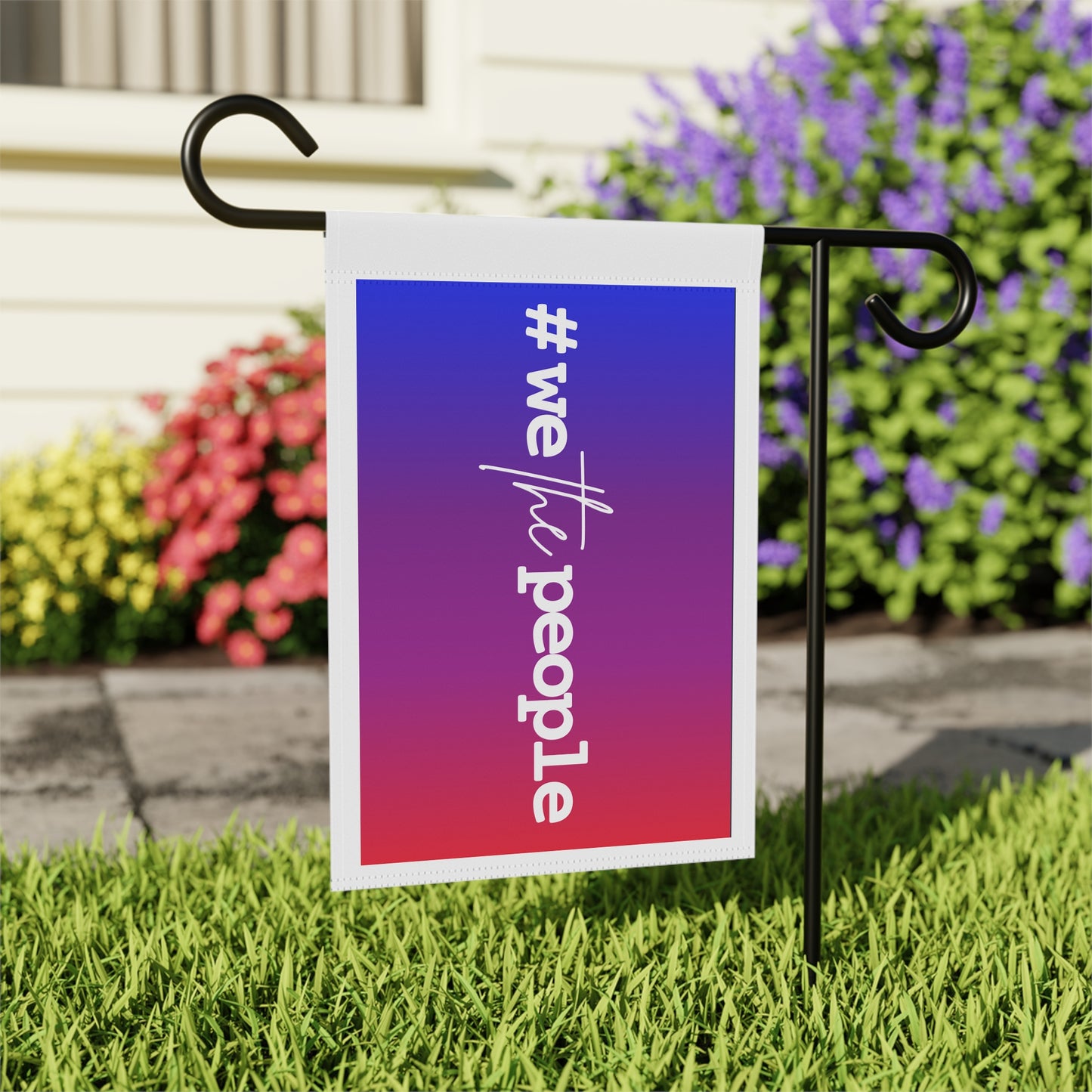 #WeThePeople Outdoor Decor Garden Banner
