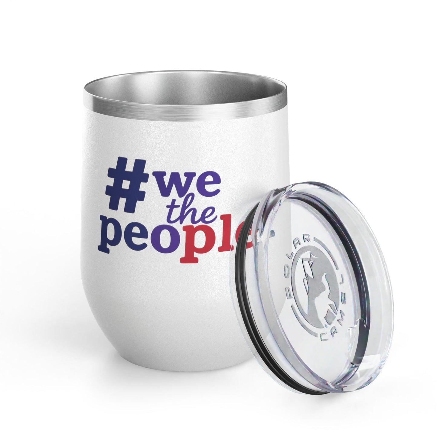 #wethepeople 12oz Wine Tumbler - Perfect for Celebrations and Gatherings