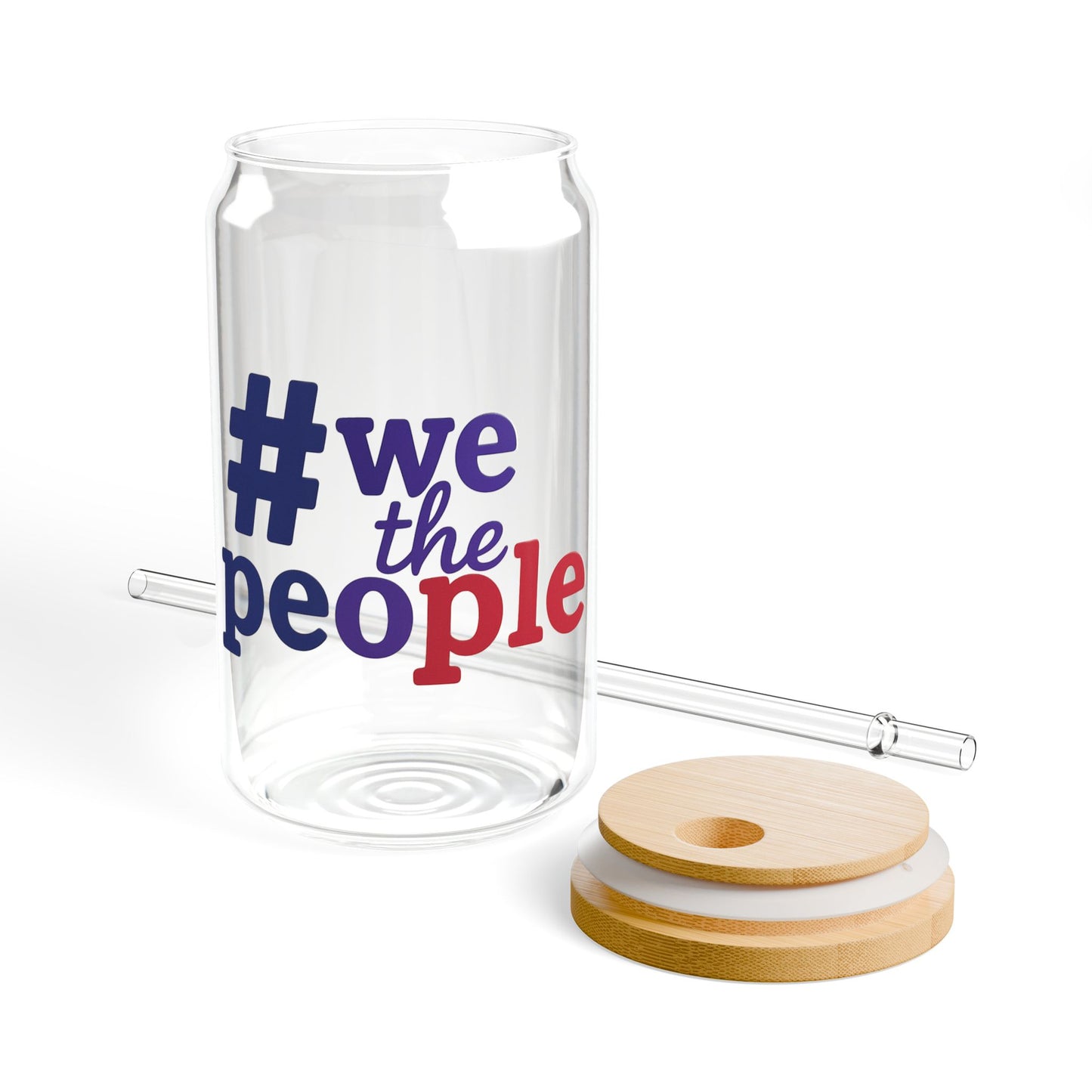 #wethepeople Inspirational Sipper Glass - 16oz