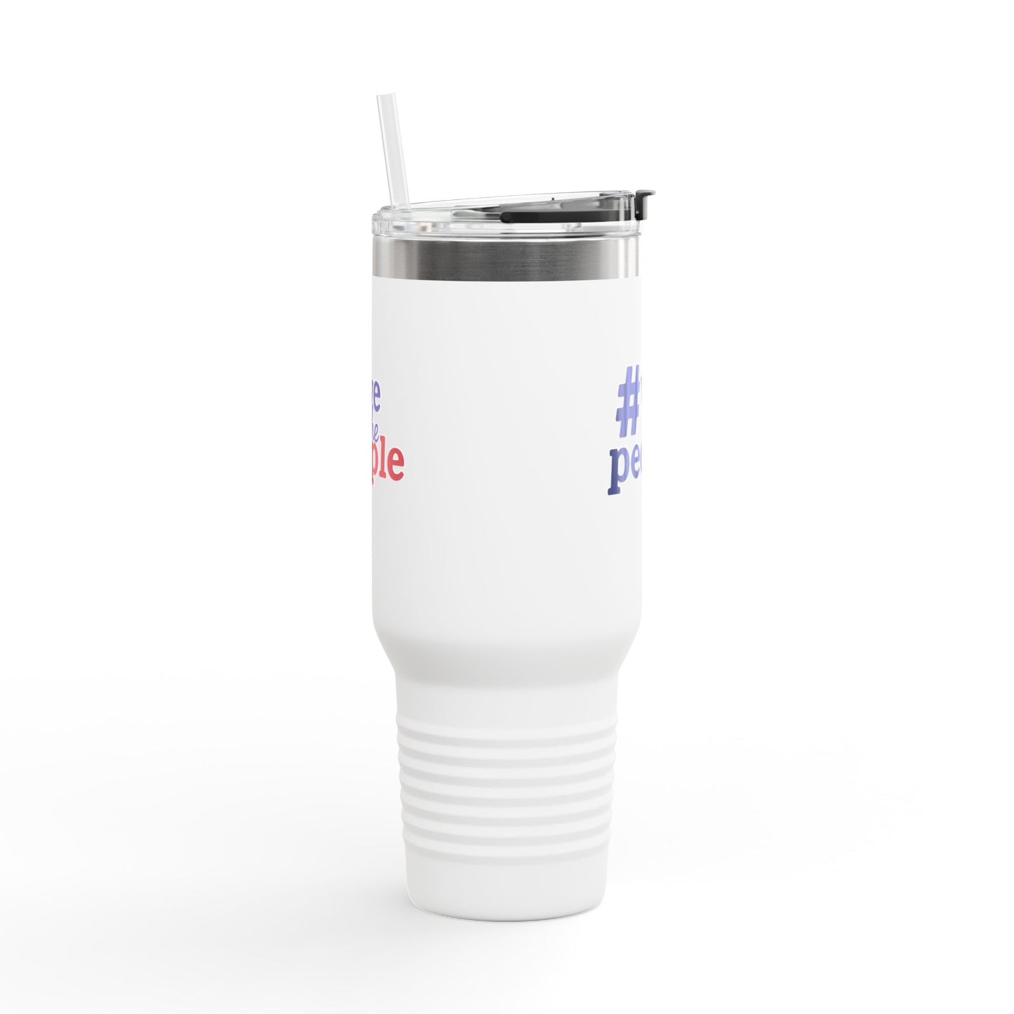 #wethepeople - Design40oz Insulated Travel Mug -  Perfect for Coffee Lovers & Activists