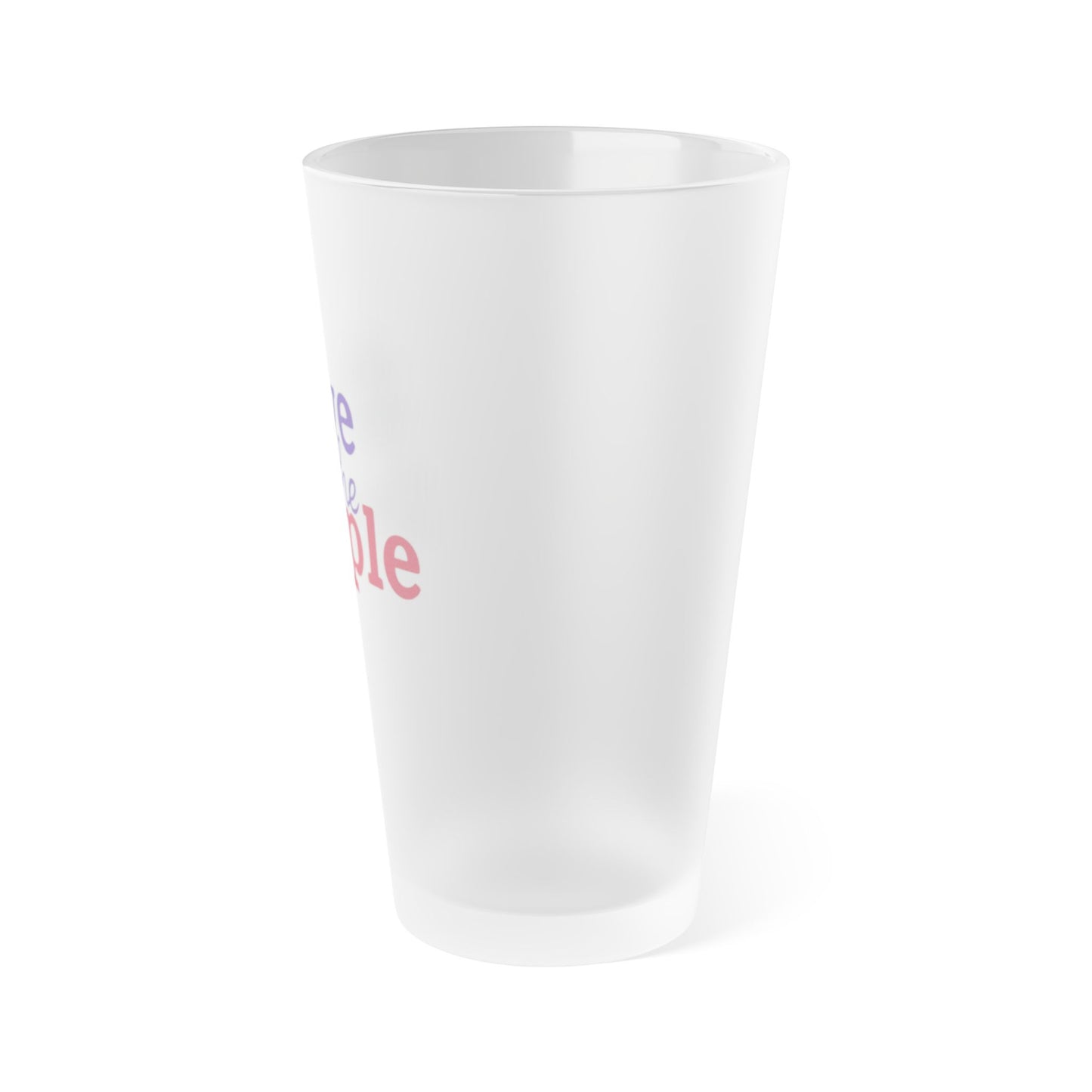 #wethepeople - Frosted Pint Glass 16oz