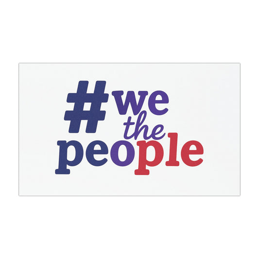 #wethepeople Car Magnets - Empower Your Ride with Motivational Vibes